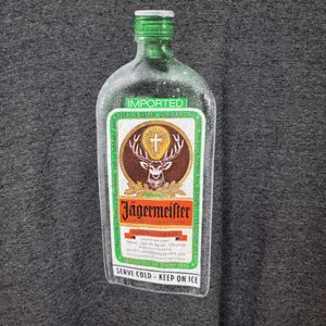Jägermeister Graphic Front & Back Tee SS Grey - Size XL